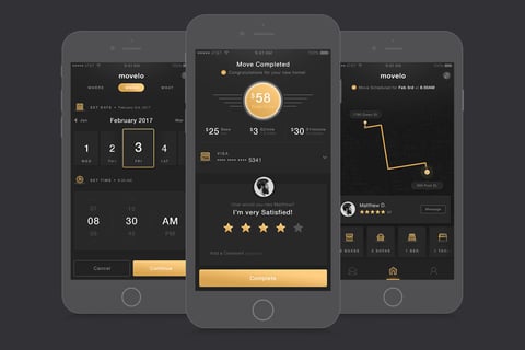 Movelo iOS App project