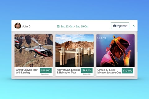 Moments - Travel Agent Widget project