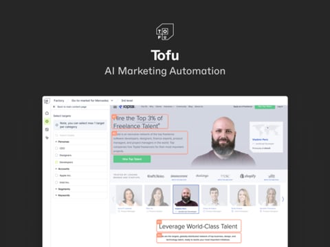 Tofu — AI Marketing Automation project