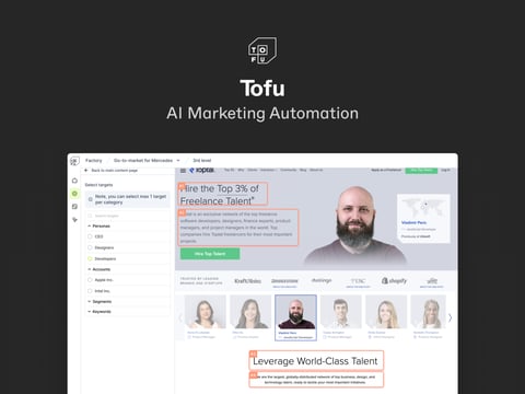 Tofu — AI Marketing Automation project