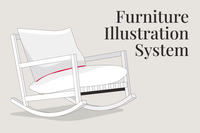 Furniture illustration system