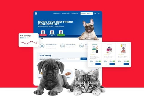 Colgate eCommerce Platform for Prescription Pet Nutrition project