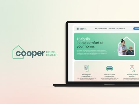 Cooper Home Health Visual Identity & Website project