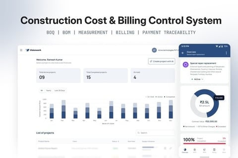 Project Cost and Billing Control System project