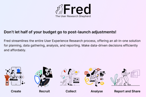 Fred: All-in-one UX Research Platform project