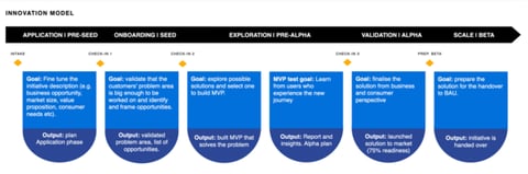 Transformational Change for a Corporate Innovation Department project