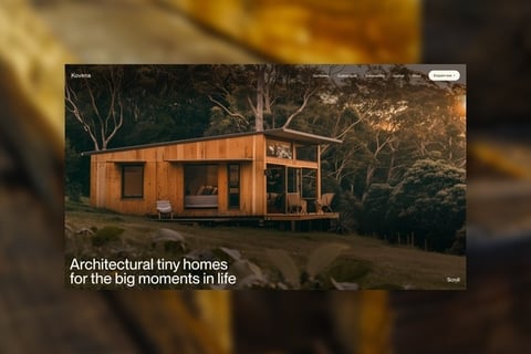 Website for a Tiny Home Builder project