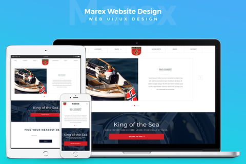 Website Design | Norwegian Boat Production Company project