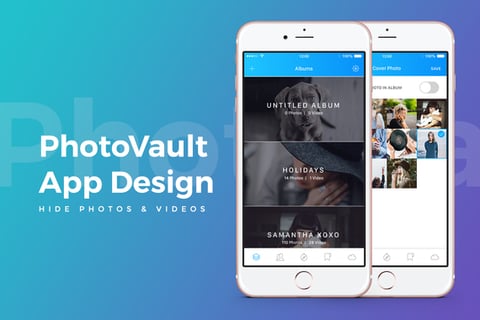 App Design | Private Vault Platform project