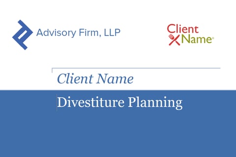 Divestiture Execution project