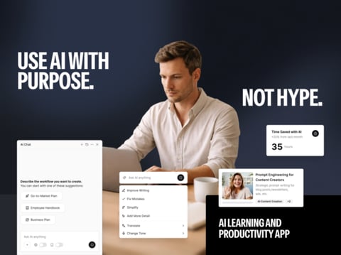 AI Learning and Productivity App project