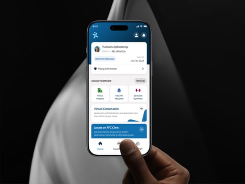 Mobile App Design: Reliance Health project