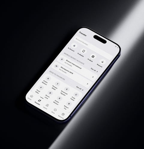Mobile App Design: Branch Finance project