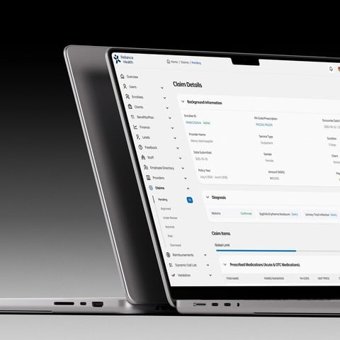 SaaS Web App Design: Insurance Claims Automation project