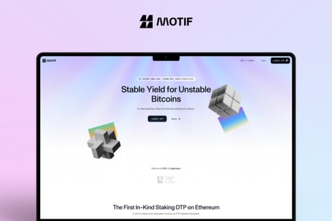 Motif Finance — Bitcoin Staking and Yield Platform project