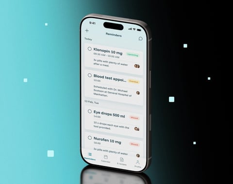 UX & UI Design for a Medical App project