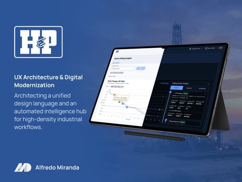 Enterprise Drilling Analytics Platform & Design System Transformation project