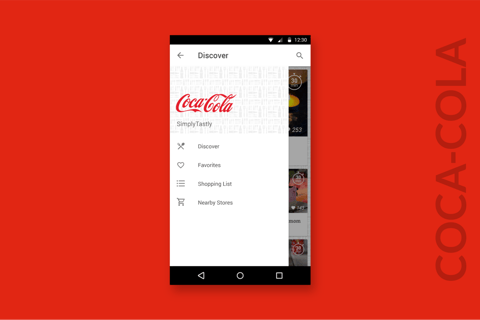 Coca-Cola - Tastly project