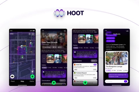 Hoot Location-based Social Platform project