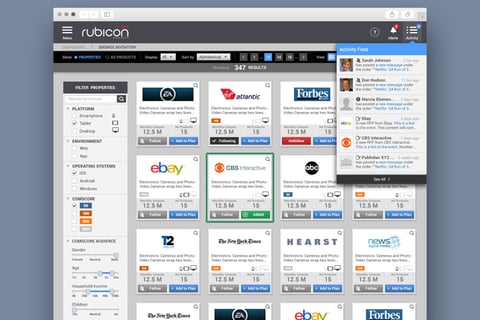 Advertising Tech Platform (B2B) UX Design project