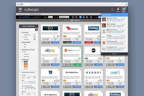 Advertising Tech Platform (B2B) UX Design project