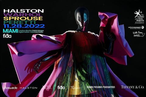 Halston, Warhol, Sprouse, and Peretti Collaboration project