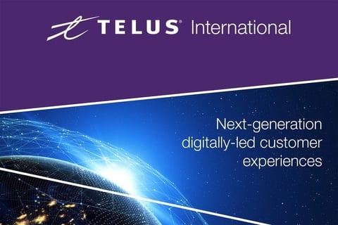 TELUS International IPO: Executive Visual Strategy & Global Launch project