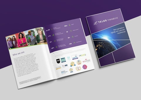 TELUS International IPO: Executive Visual Strategy and Global Launch project