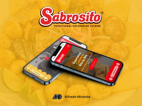 Sabrosito Restaurant – Brand & Website Redesign (Webflow) project