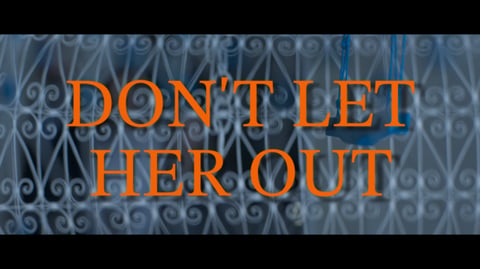 "Don't Let Her Out" Short Film project