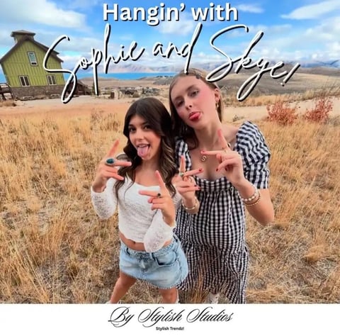 Hangin with Sophie & Skye Podcast project