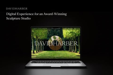 Luxury Brand Website for an Award-winning Sculpture Studio project