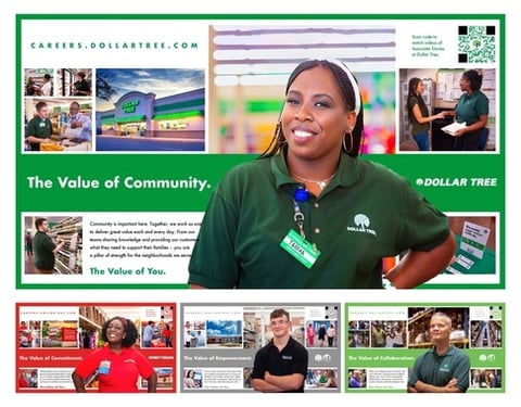 Dollar Tree "The Value of You" project