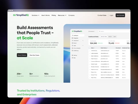 SimplifiedIQ - Enterprise AI Assessment Platform project