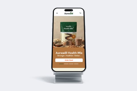 Aurawill | Website Design project