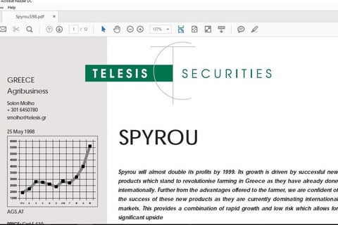 Spyrou project