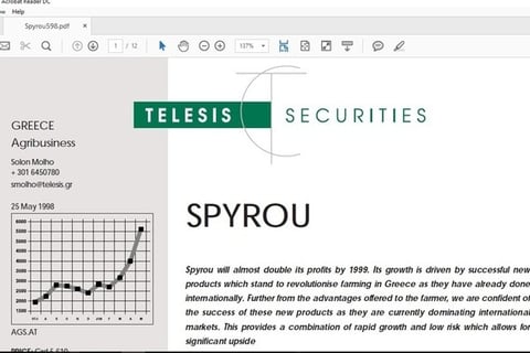 Spyrou project
