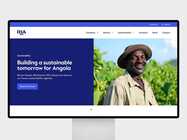 Brand and Web Design for a Corporate FMCG Website