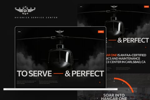 Hangar One Avionics Website project