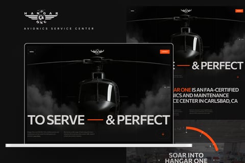 Hangar One Avionics Website project