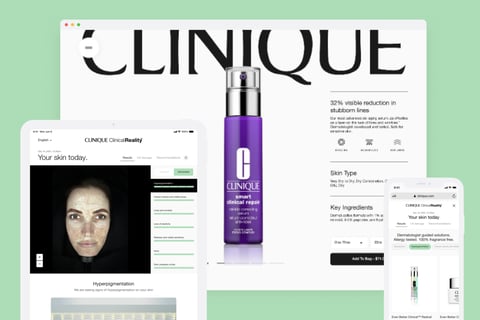 Clinique, Estée Lauder – AR Skin Analysis and EMEA eCommerce project
