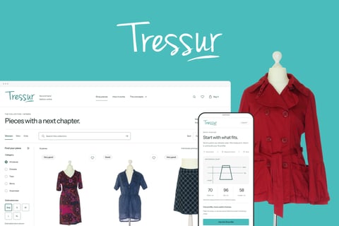 Tressur | Second-hand Fashion, Brand, and Product Design project