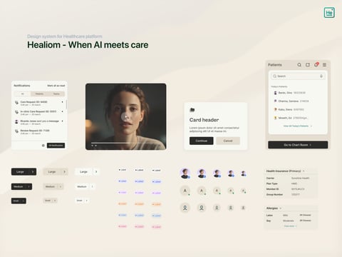 When AI Meets Care – Designing Healiom's EHR from the Ground Up project