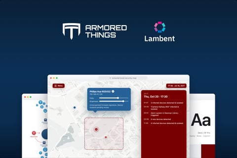 Armored Things | Website Rebrand for IoT Security Startup project
