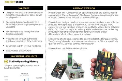 Project Green Teaser project