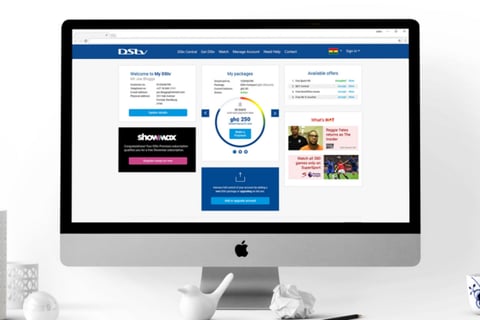 DStv Self-service Website Redesign and Mobile App project