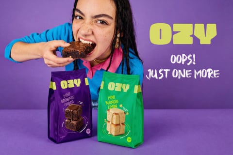 OZY Snacks Branding and Packaging project