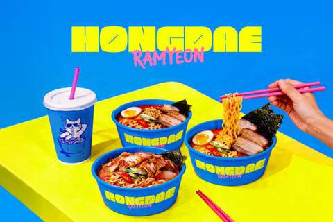 Hongdae – Korean Ramyeon Restaurant Branding project