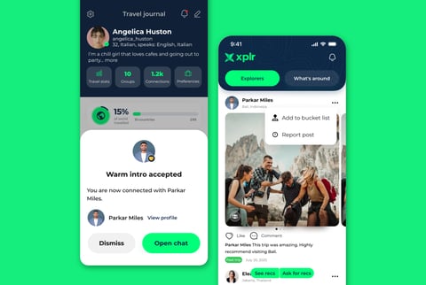 Reframing a Social Travel App Around Trust, Connection, and AI-ready Architecture project