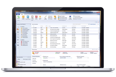 Microsoft System Center Service Manager project
